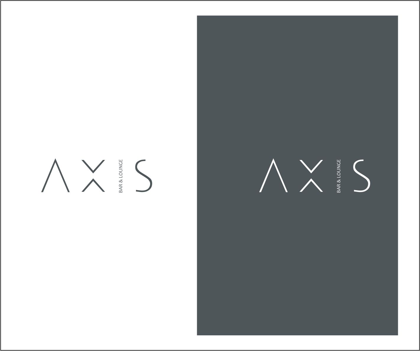 Logo Design by stranger for AXIS Bar and Lounge | Design #7911961