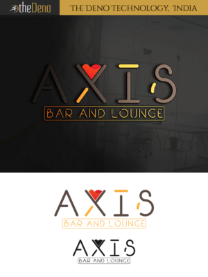 Logo Design by The Deno Technology for AXIS Bar and Lounge | Design: #7914778
