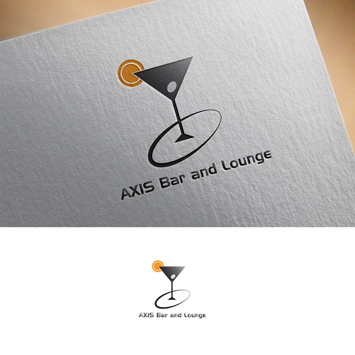 Logo Design by zayed Imam for AXIS Bar and Lounge | Design #7819440