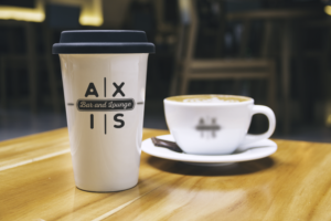 Logo Design by MarkDesign for AXIS Bar and Lounge | Design: #7915220