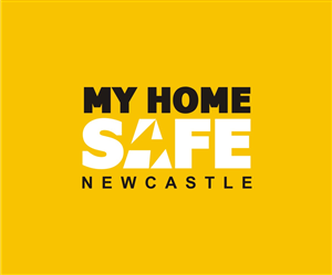 MyHomeSafe - newcastle (location may vary) | Logo Design by gatot rahman