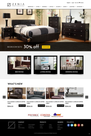 Web Design by pb for JNC Brands Inc | Design: #7827315
