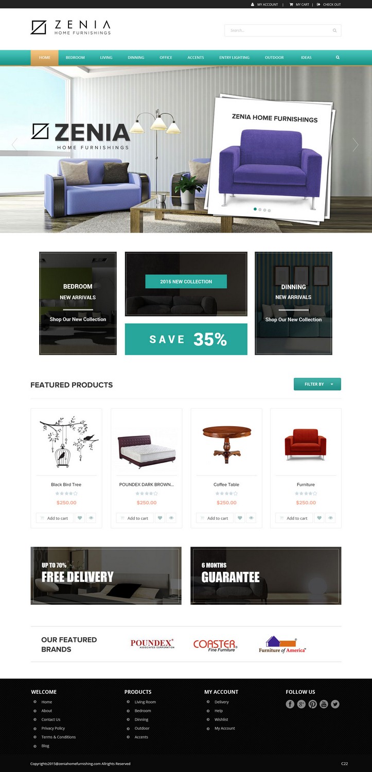 Web Design by pb for JNC Brands Inc | Design #7827316