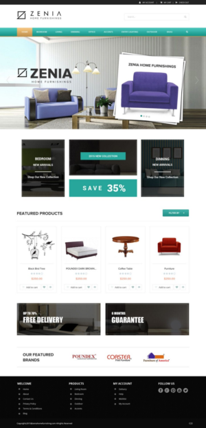 Web Design by pb for JNC Brands Inc | Design: #7827316