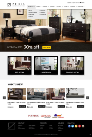 Web Design by pb for JNC Brands Inc | Design: #7827317