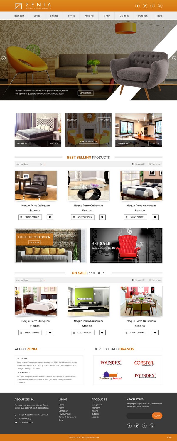 Web Design by pb for JNC Brands Inc | Design #7827324