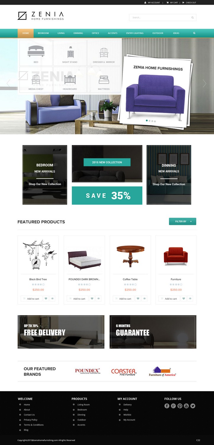 Web Design by pb for JNC Brands Inc | Design #7827326