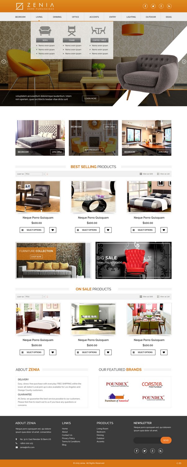Web Design by pb for JNC Brands Inc | Design #7827328