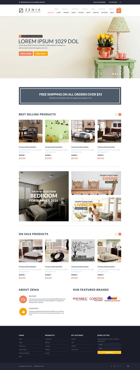 Web Design by pb for JNC Brands Inc | Design #7827330