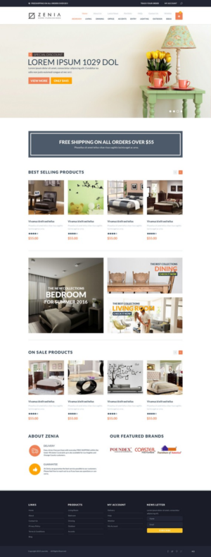 Web Design by pb for JNC Brands Inc | Design: #7827330