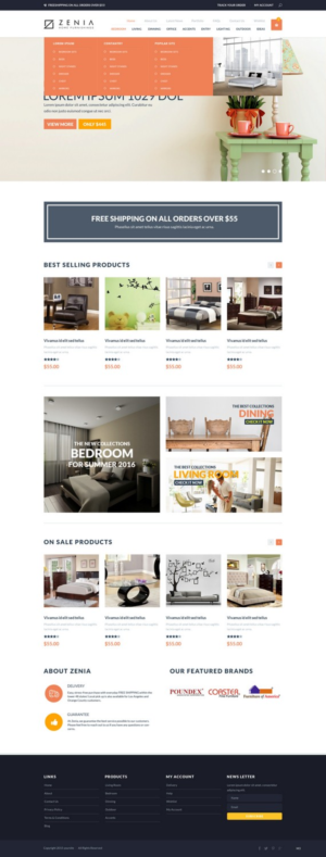 Web Design by pb for JNC Brands Inc | Design: #7827332