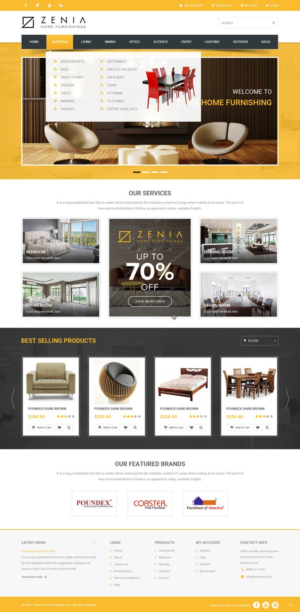 Web Design by pb for JNC Brands Inc | Design: #7827342