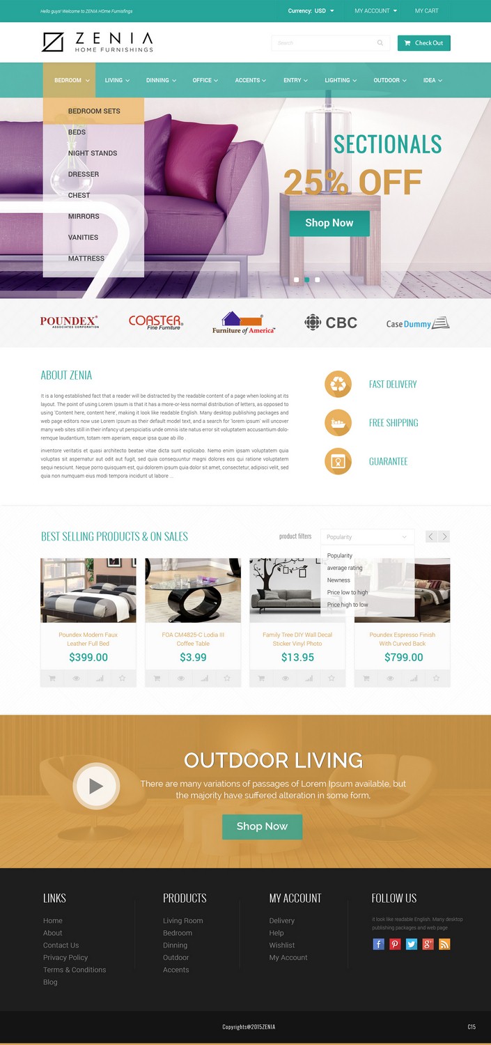 Web Design par pb pour JNC Brands Inc | Design #7827345
