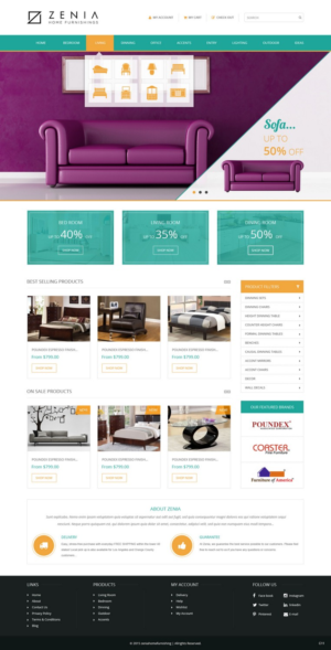 Web Design by pb for JNC Brands Inc | Design: #7827347