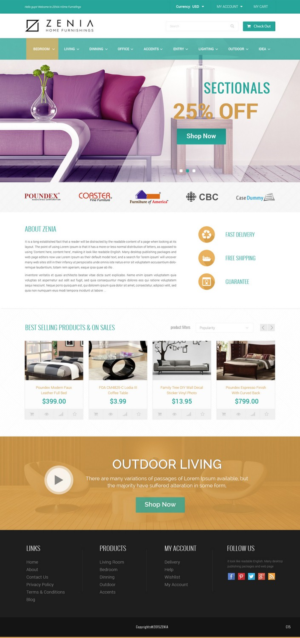 Web Design by pb for JNC Brands Inc | Design: #7827352