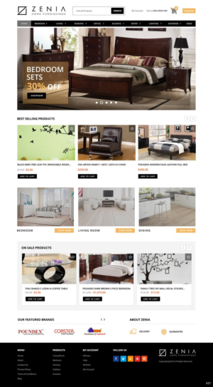 Web Design by pb for JNC Brands Inc | Design: #7827355
