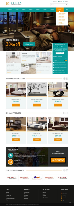 Web Design by pb for JNC Brands Inc | Design: #7827356