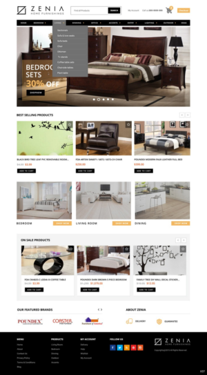 Web Design by pb for JNC Brands Inc | Design: #7827362