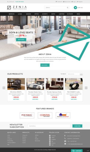 Web Design by pb for JNC Brands Inc | Design: #7827363