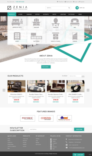 Web Design by pb for JNC Brands Inc | Design: #7827364
