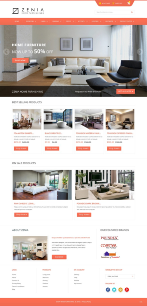 Web Design by pb for JNC Brands Inc | Design: #7827369