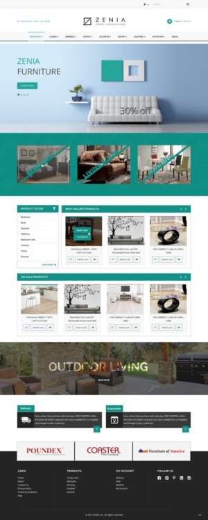 Web Design by pb for JNC Brands Inc | Design: #7827370