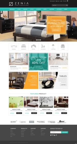 Web Design by pb for JNC Brands Inc | Design: #7878075