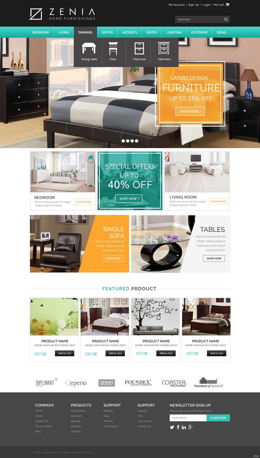 Web Design by pb for JNC Brands Inc | Design #7878076