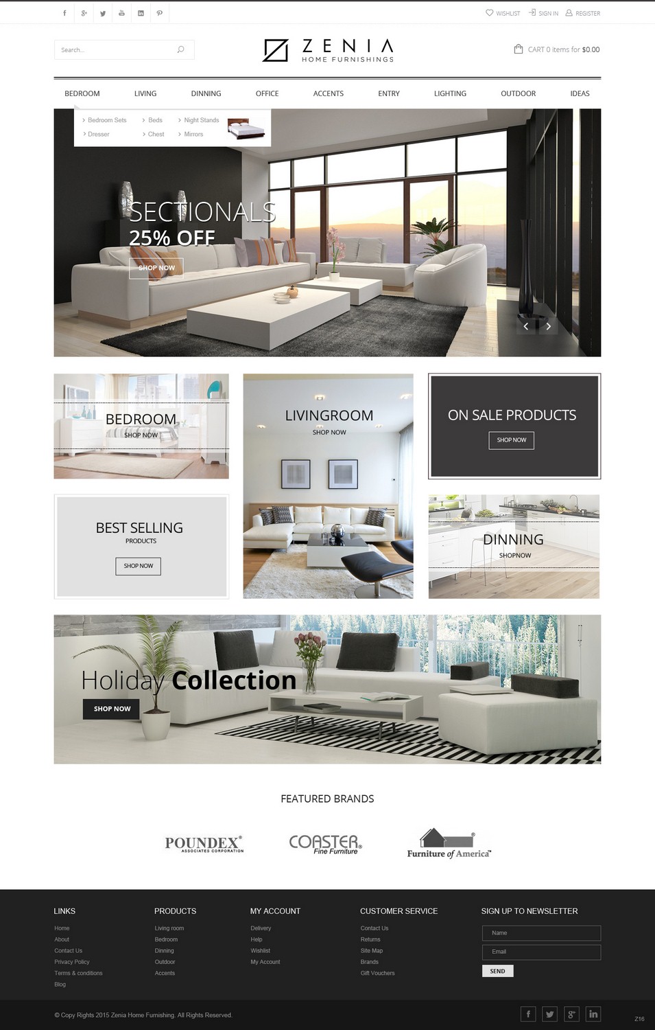 Web Design by pb for JNC Brands Inc | Design #7887257