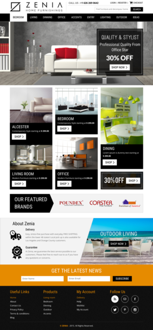 Web Design by rightway for JNC Brands Inc | Design: #7828987