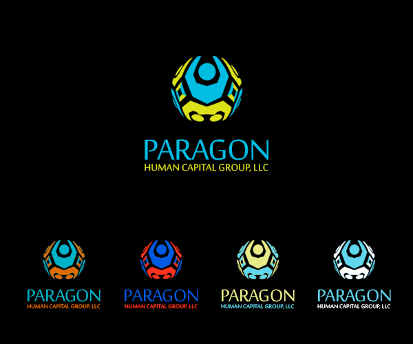 Diseño de Logo por ZETA para Paragon Human Capital Group, LLC | Diseño #8169400