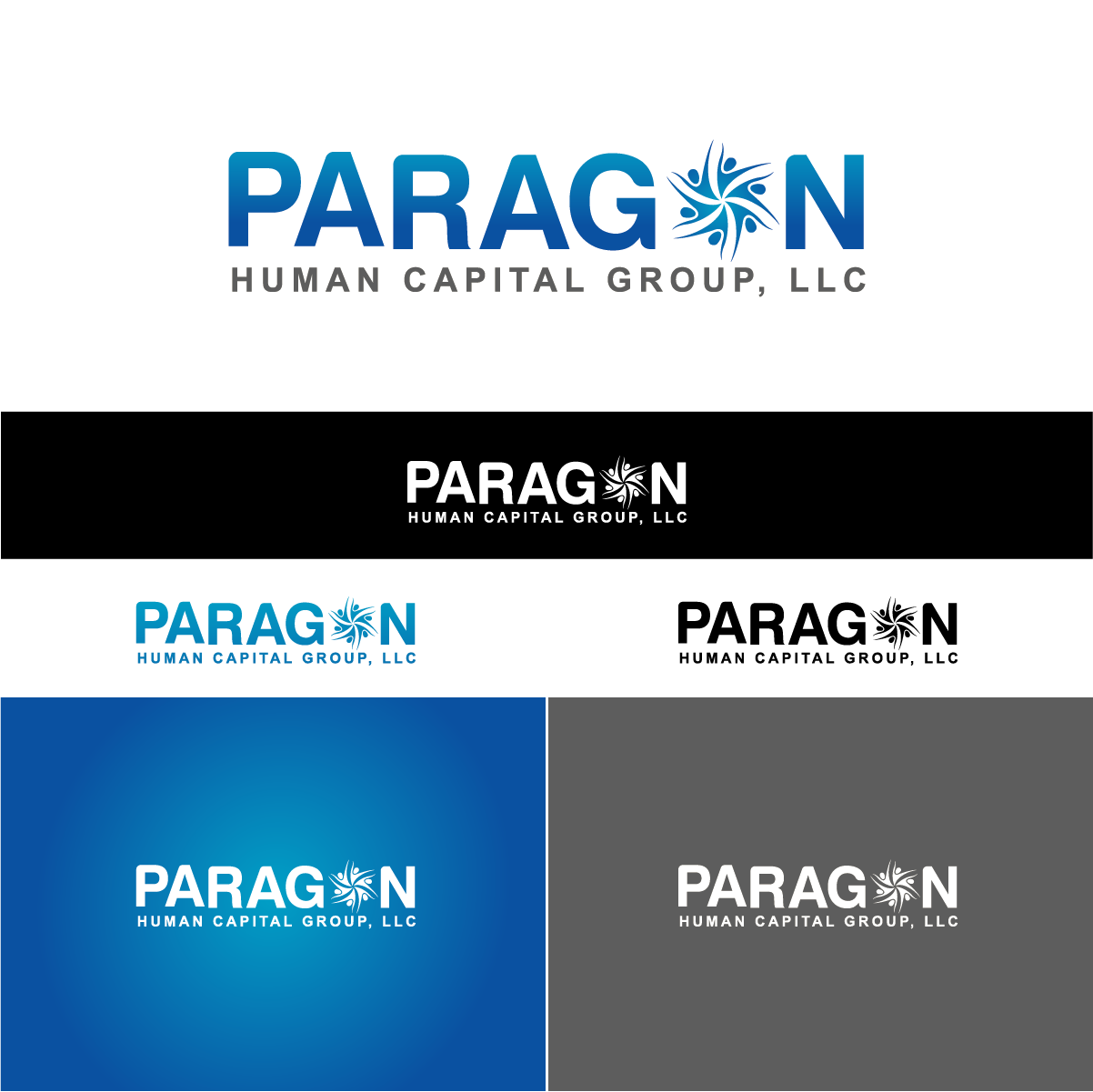 Diseño de Logo por phraimsondesign para Paragon Human Capital Group, LLC | Diseño #8010214