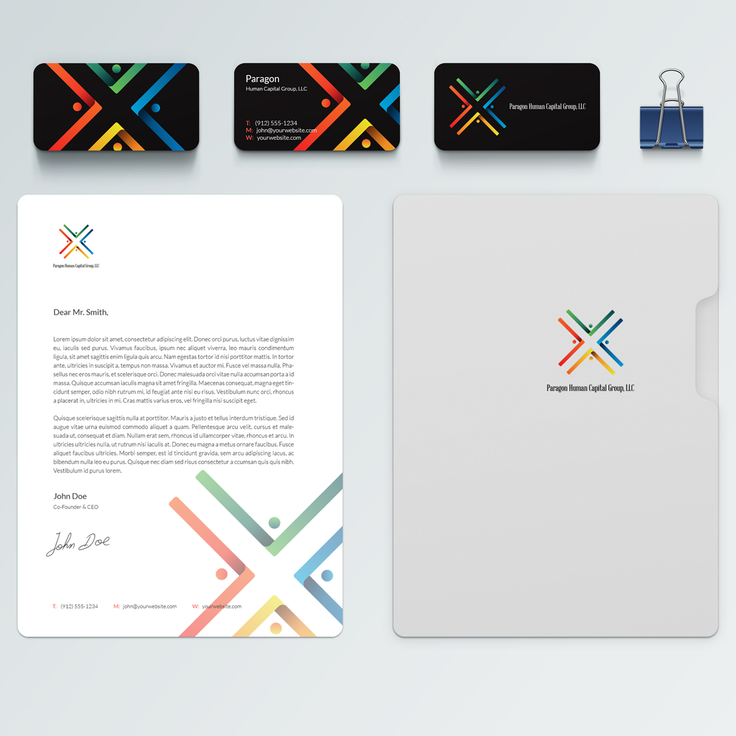 Diseño de Logo por ATT para Paragon Human Capital Group, LLC | Diseño #7988246