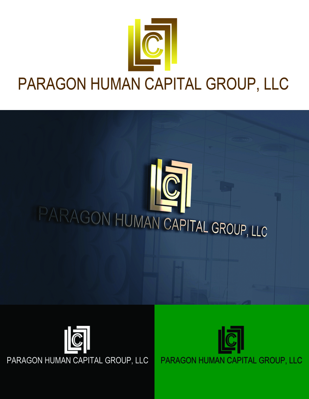 Logo Design by ARtKISTA for Paragon Human Capital Group, LLC | Design #7851935