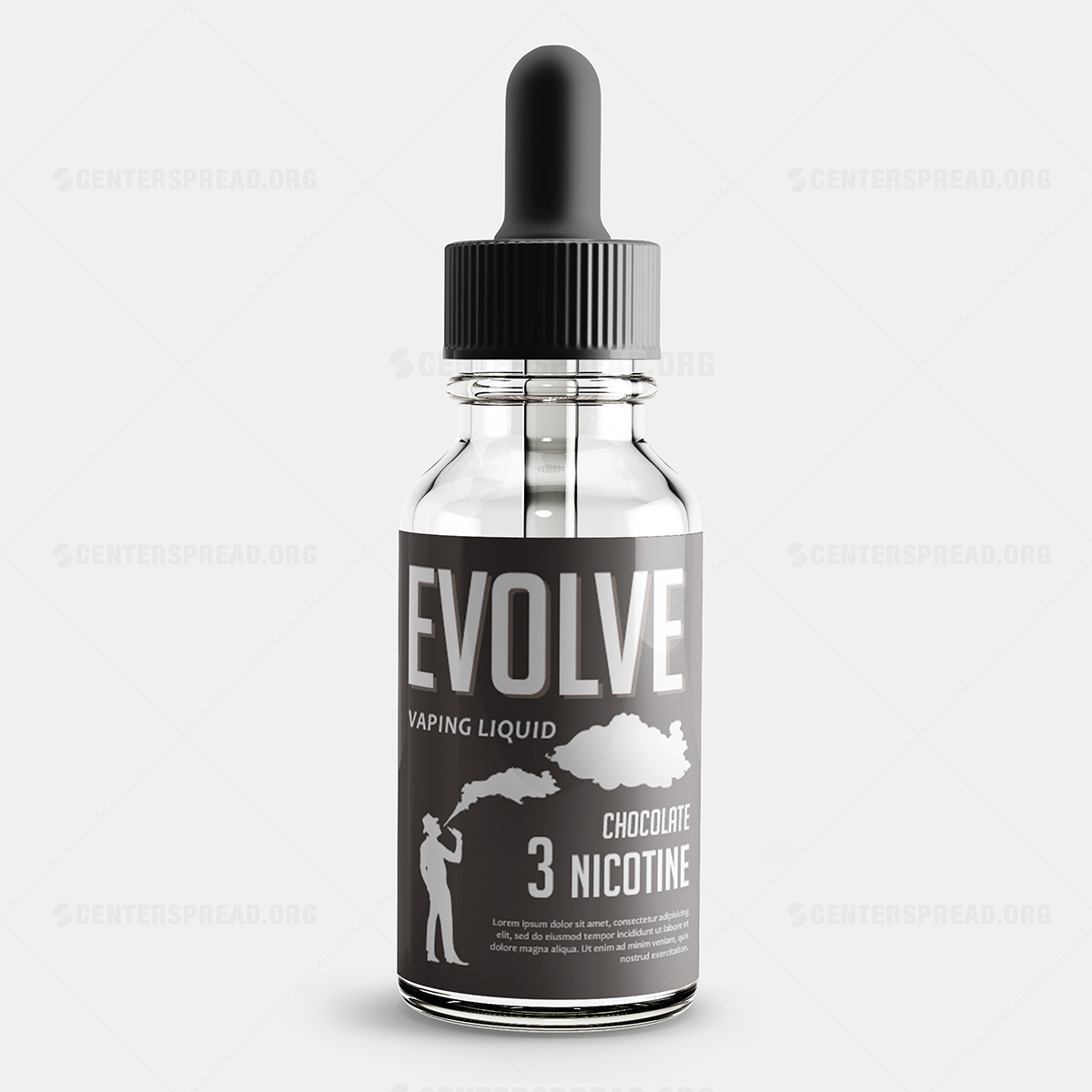 Label Design by CENTERSPREAD for Evanesce vapes | Design #7893544