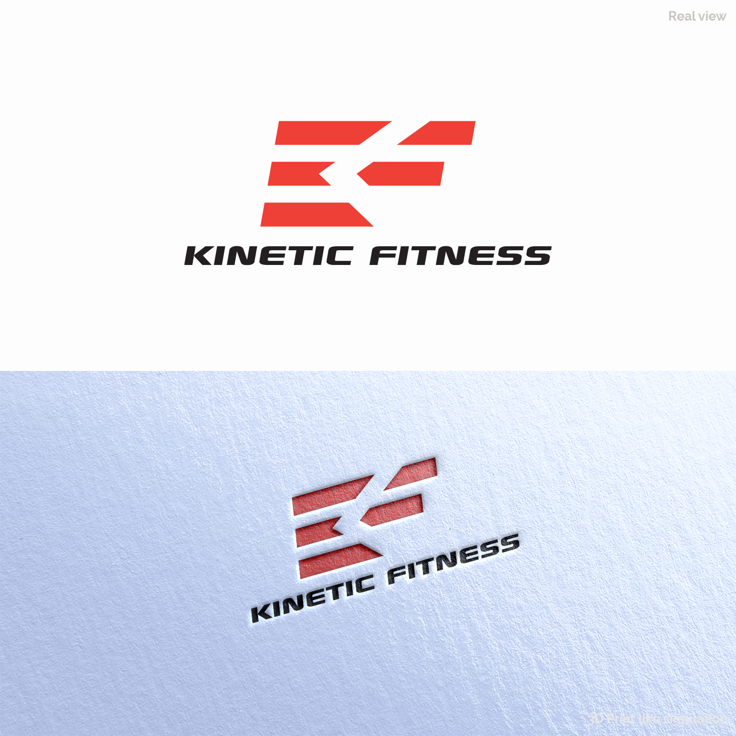 Design de Logo par Anthony pour Kinetik Fitness | Design #7845733