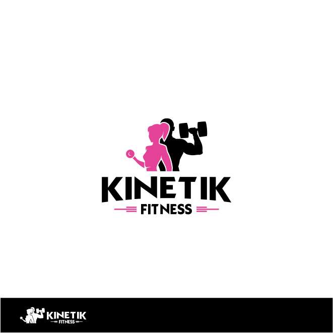Logo Design by ahmadhl for Kinetik Fitness | Design #7793098