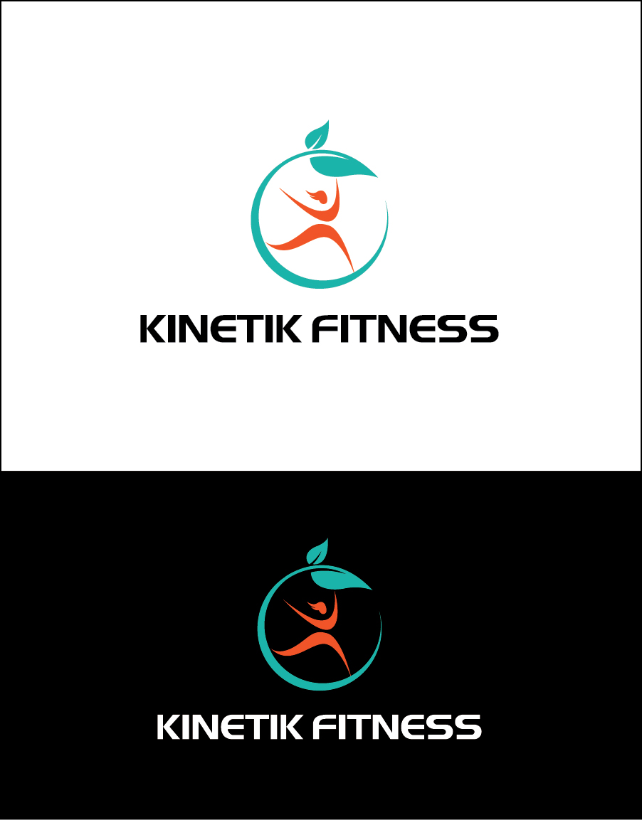 Logo Design by pinkeart for Kinetik Fitness | Design #7923657