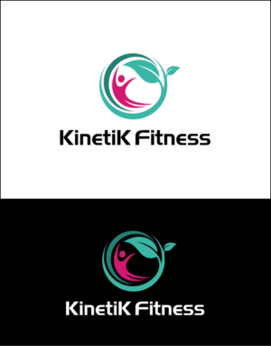 Logo Design by pinkeart for Kinetik Fitness | Design: #7933727