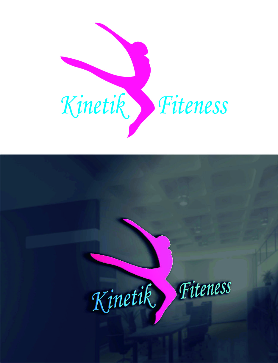 Logo Design by fadlilhanafie for Kinetik Fitness | Design #7804747