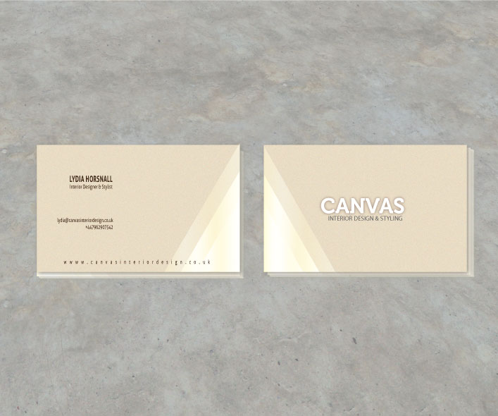 Business Card Design by hatc852 for Canvas Interior Design | Design #7849961
