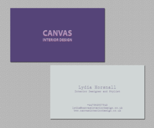 Design de Carte de Visite par eyeofday pour Canvas Interior Design | Design #7843081