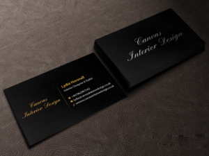 Business Card Design by Creations Box 2015 for Canvas Interior Design | Design: #7809809