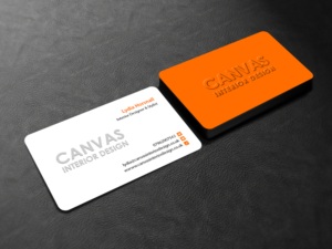 Business Card Design by Creations Box 2015 for Canvas Interior Design | Design: #7879453
