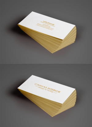 Business Card Design by chandrayaan.creative for Canvas Interior Design | Design: #7842485