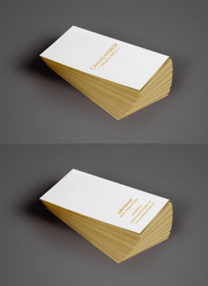 Business Card Design by chandrayaan.creative for Canvas Interior Design | Design: #7842487