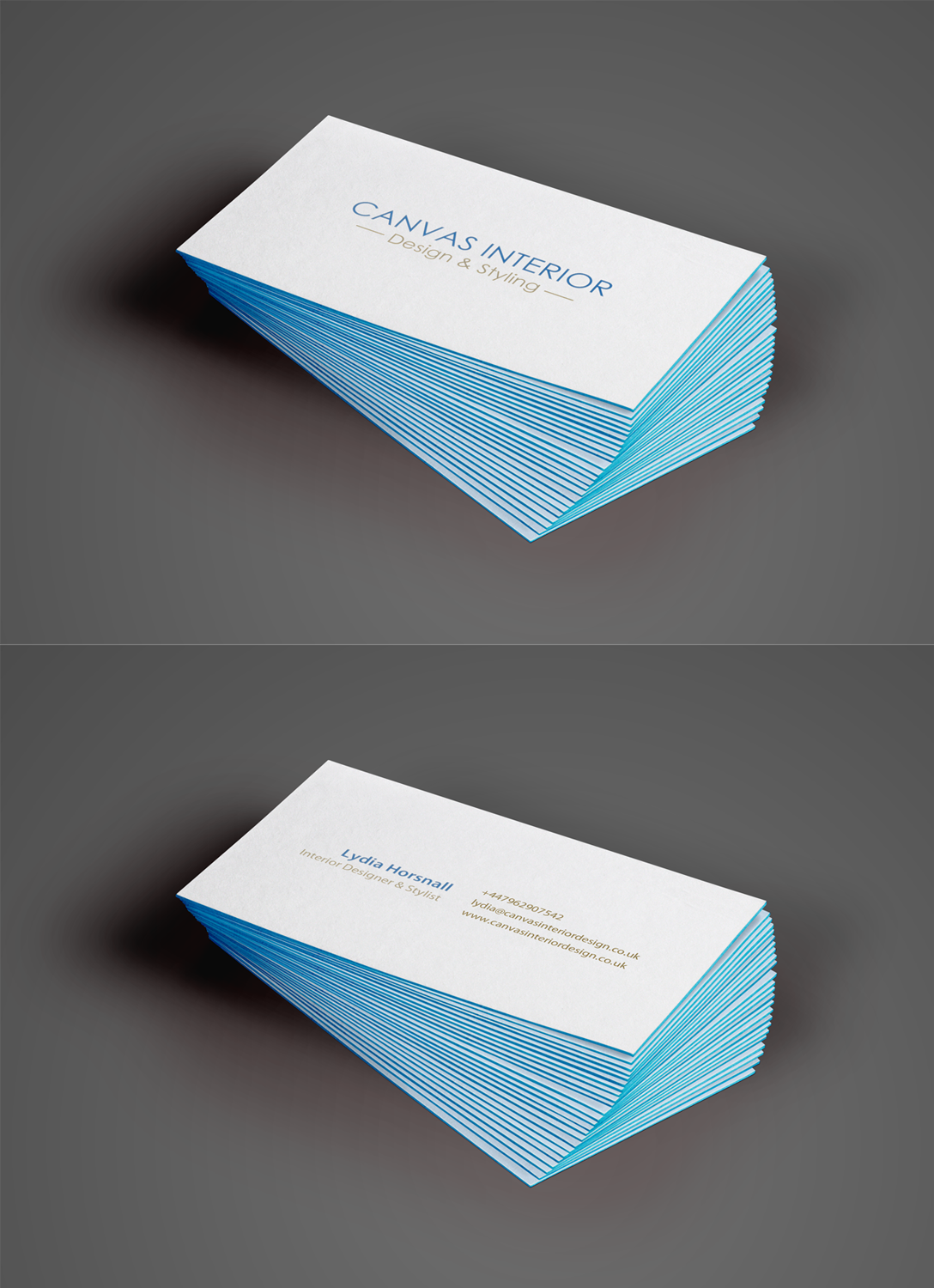 Business Card Design by chandrayaan.creative for Canvas Interior Design | Design #7842489