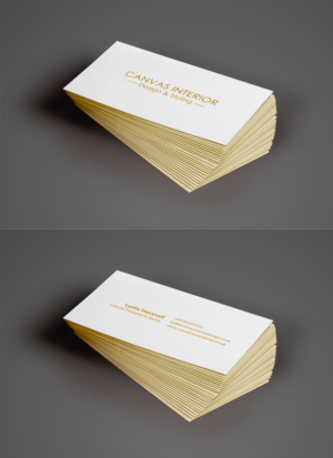 Design de Carte de Visite par chandrayaan.creative pour Canvas Interior Design | Design : #7842492