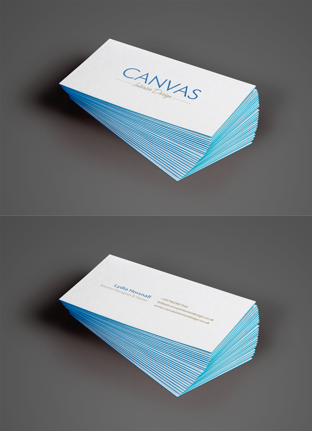 Business Card Design by chandrayaan.creative for Canvas Interior Design | Design #7876037