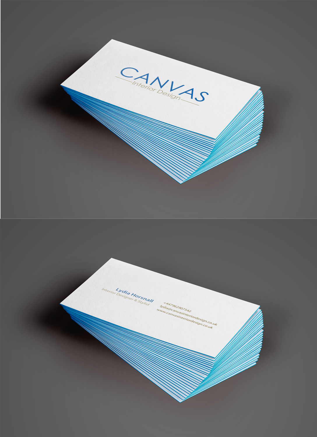 Business Card Design by chandrayaan.creative for Canvas Interior Design | Design #7876040